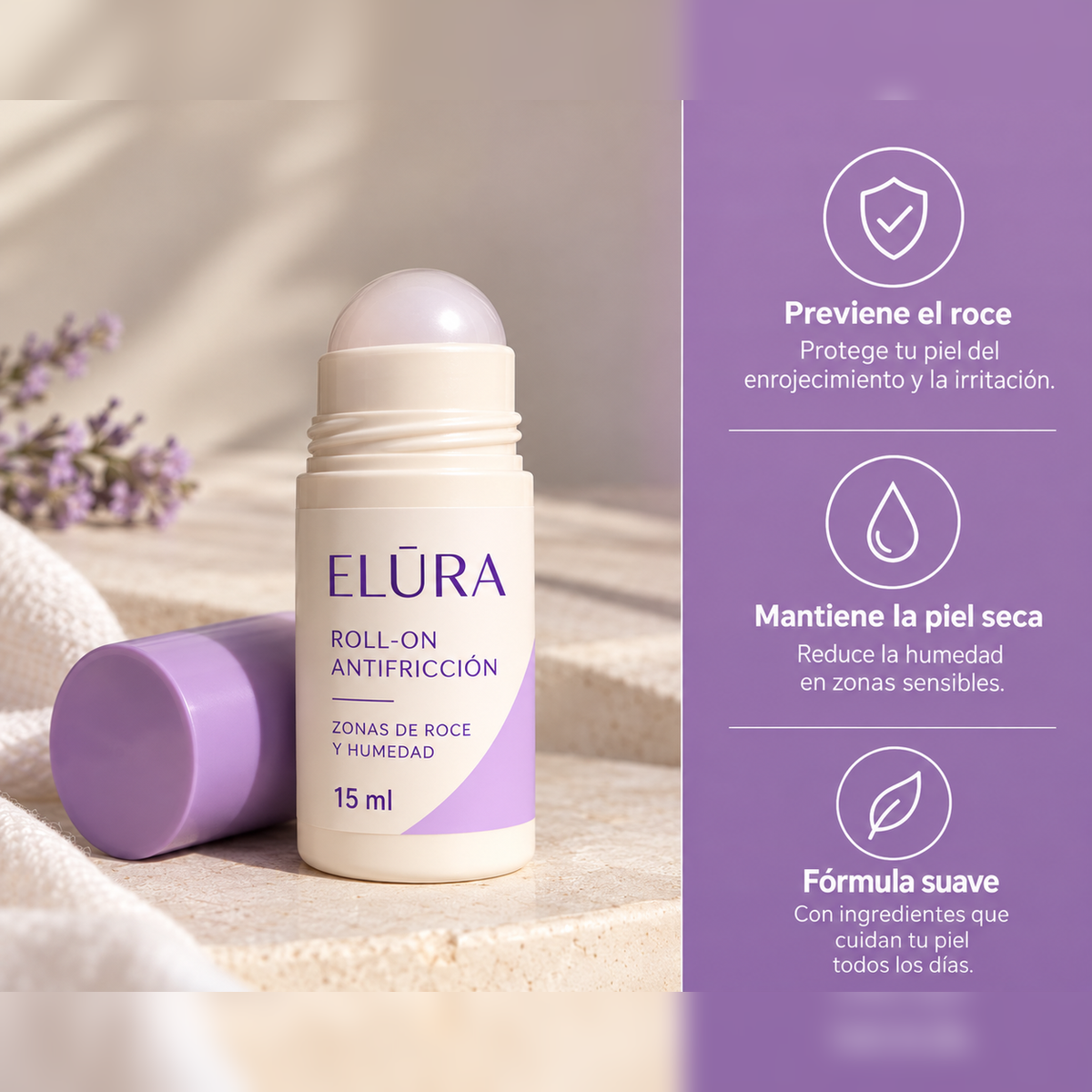 ELURA™ – Roll-On Protector contra el Roce y la Humedad
