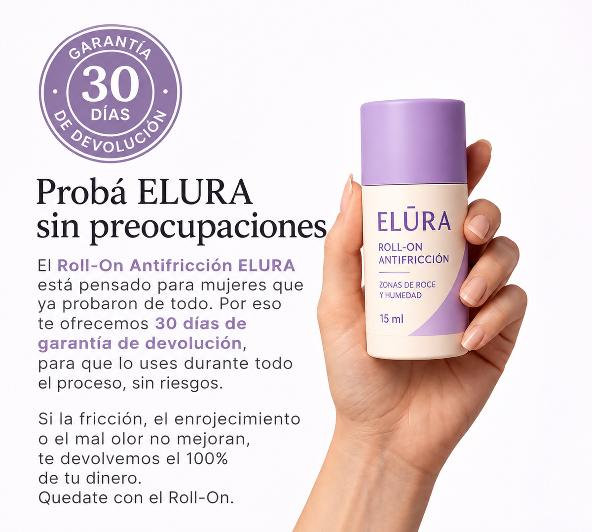 ELURA™ – Roll-On Protector contra el Roce y la Humedad